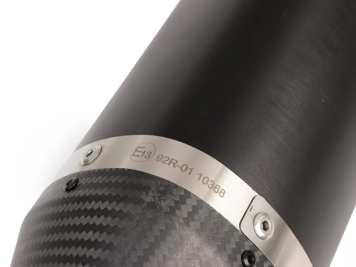 Exhaust -MALOSSI RX Black homologated with catalytic converter- Vespa Primavera, Sprint 3V i.e. 125-150 HE/IGET Euro4