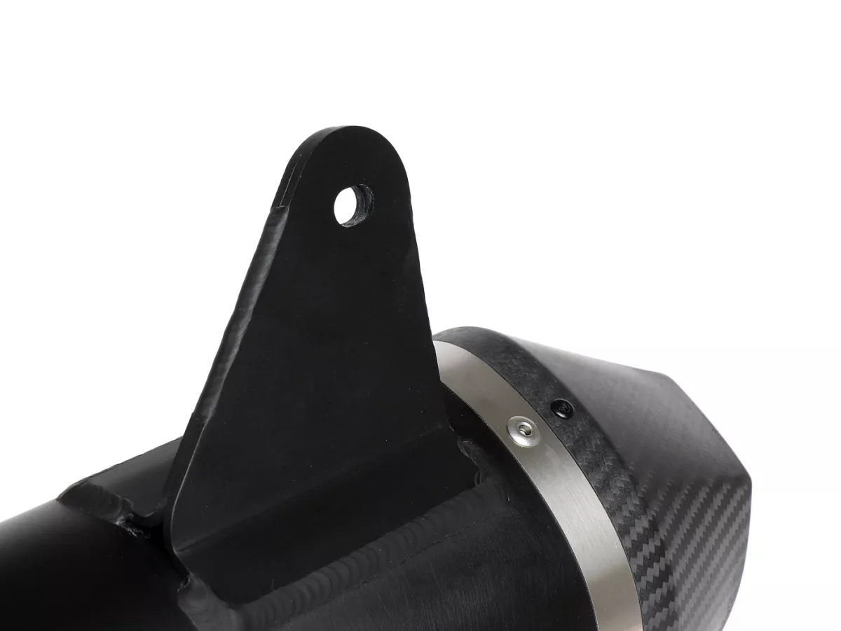 Uitlaat -MALOSSI RX gehomologeerd, Black Edition- Vespa Sei Giorni, GTS, GTS Super, GTS Super Sport, Super Tech, GTS Touring, GTS HPE 300cc i.e. (2017-)
