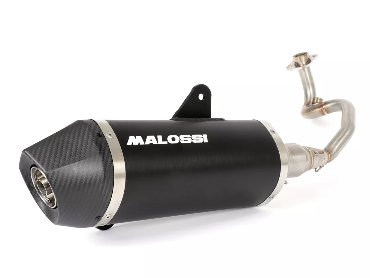 Echappement -MALOSSI RX Black homologué avec catalyseur- Vespa GTS 125-150 Euro4