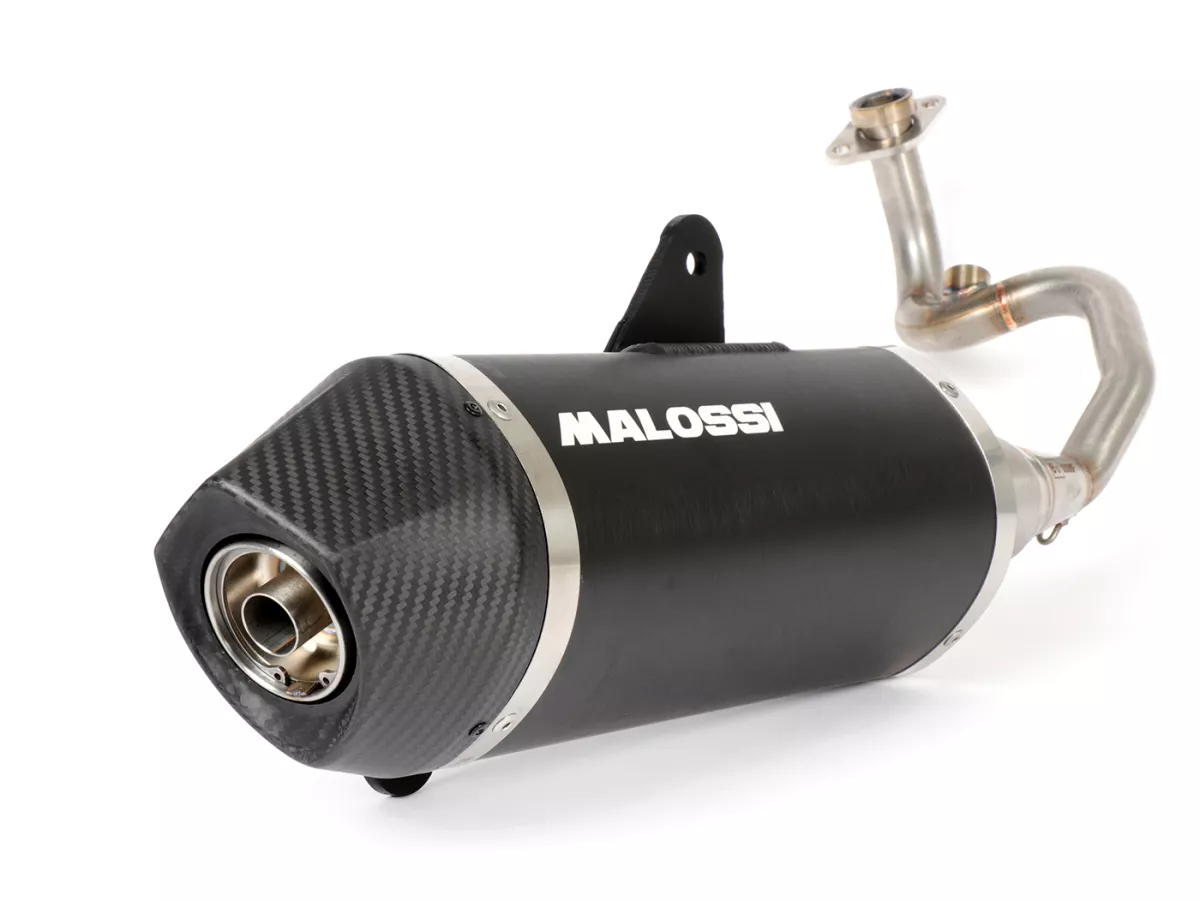 Echappement -MALOSSI RX Black homologué avec catalyseur- Vespa GTS 125-150 Euro4