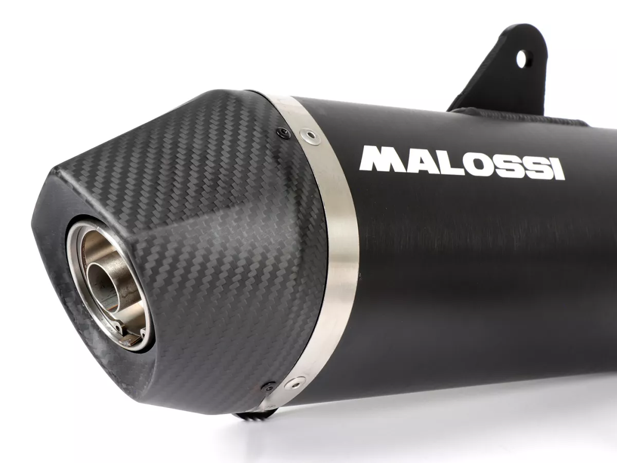 Echappement -MALOSSI RX Black homologué avec catalyseur- Vespa GTS 125-150 Euro4