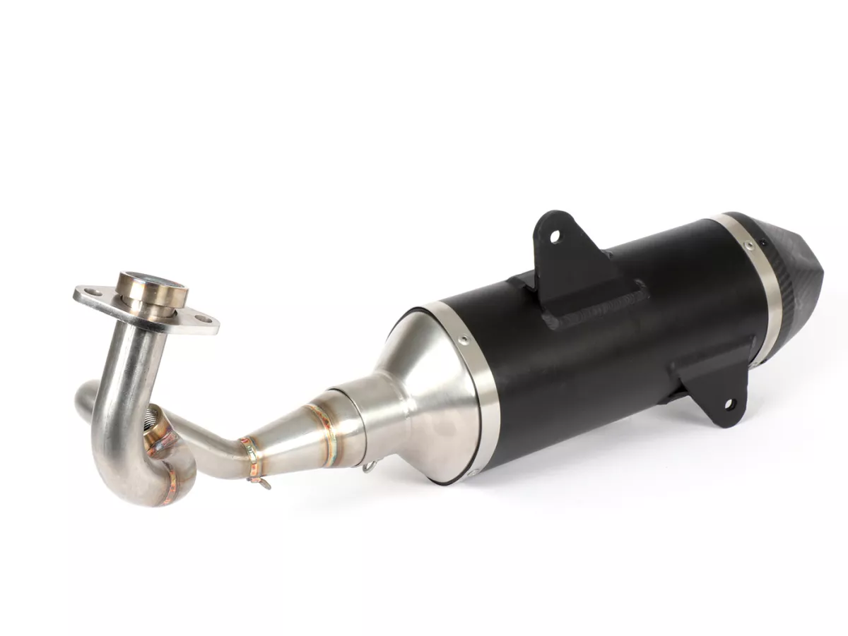 Echappement -MALOSSI RX Black homologué avec catalyseur- Vespa GTS 125-150 Euro4