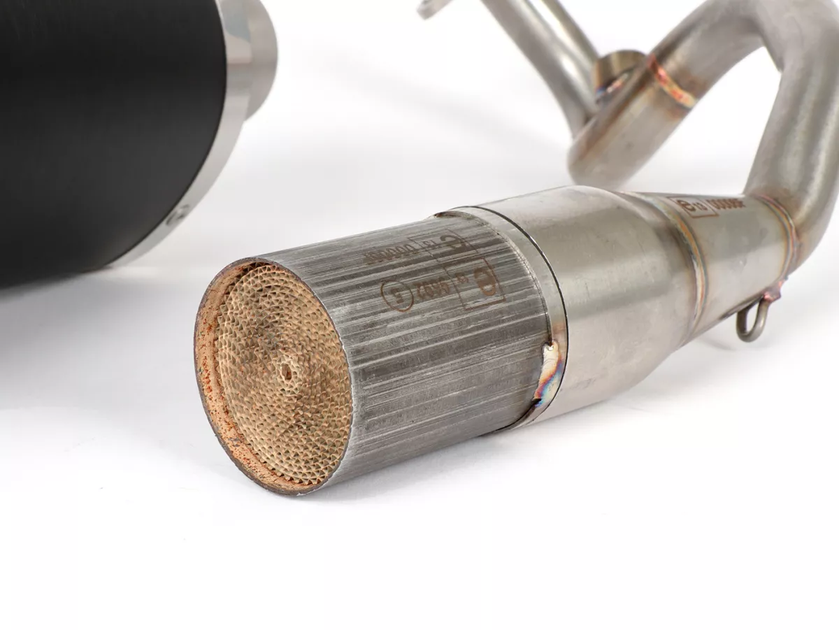 Echappement -MALOSSI RX Black homologué avec catalyseur- Vespa GTS 125-150 Euro4