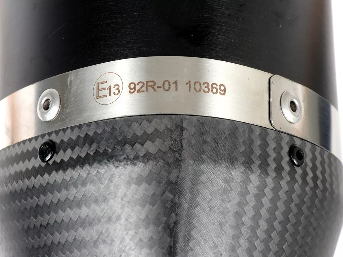 Avgas -MALOSSI RX homologerad, Black Edition- Vespa Sei Giorni, GTS, GTS Super, GTS Super Sport, Super Tech, GTS Touring, GTS HPE 300cc i.e. (2021-) Euro5
