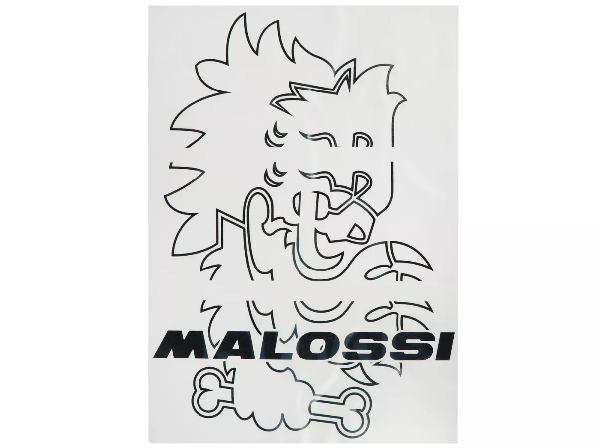 Kit autocollants Trophée -MALOSSI- Vespa