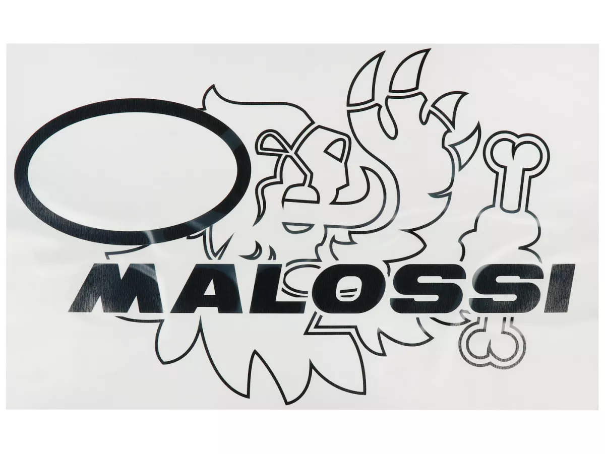 Kit autocollants Trophée -MALOSSI- Vespa