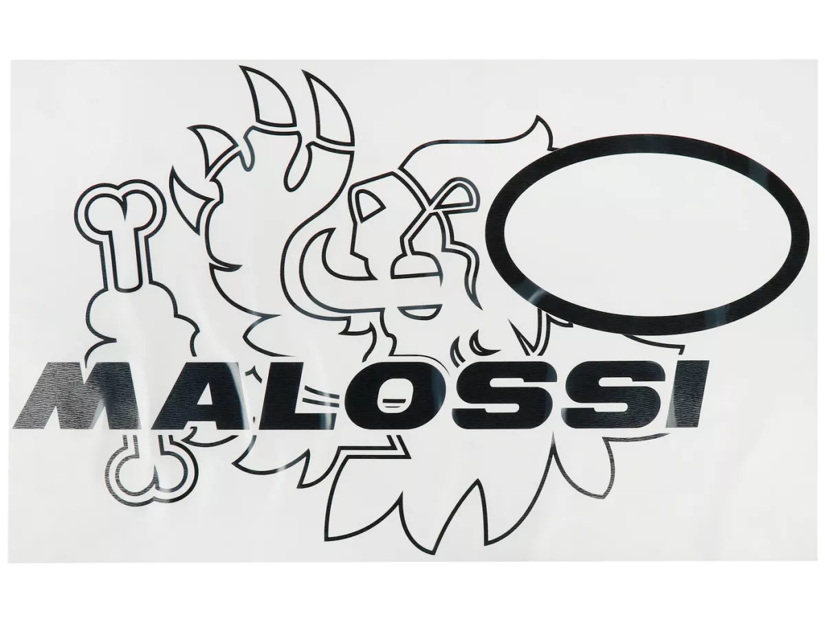Kit autocollants Trophée -MALOSSI- Vespa