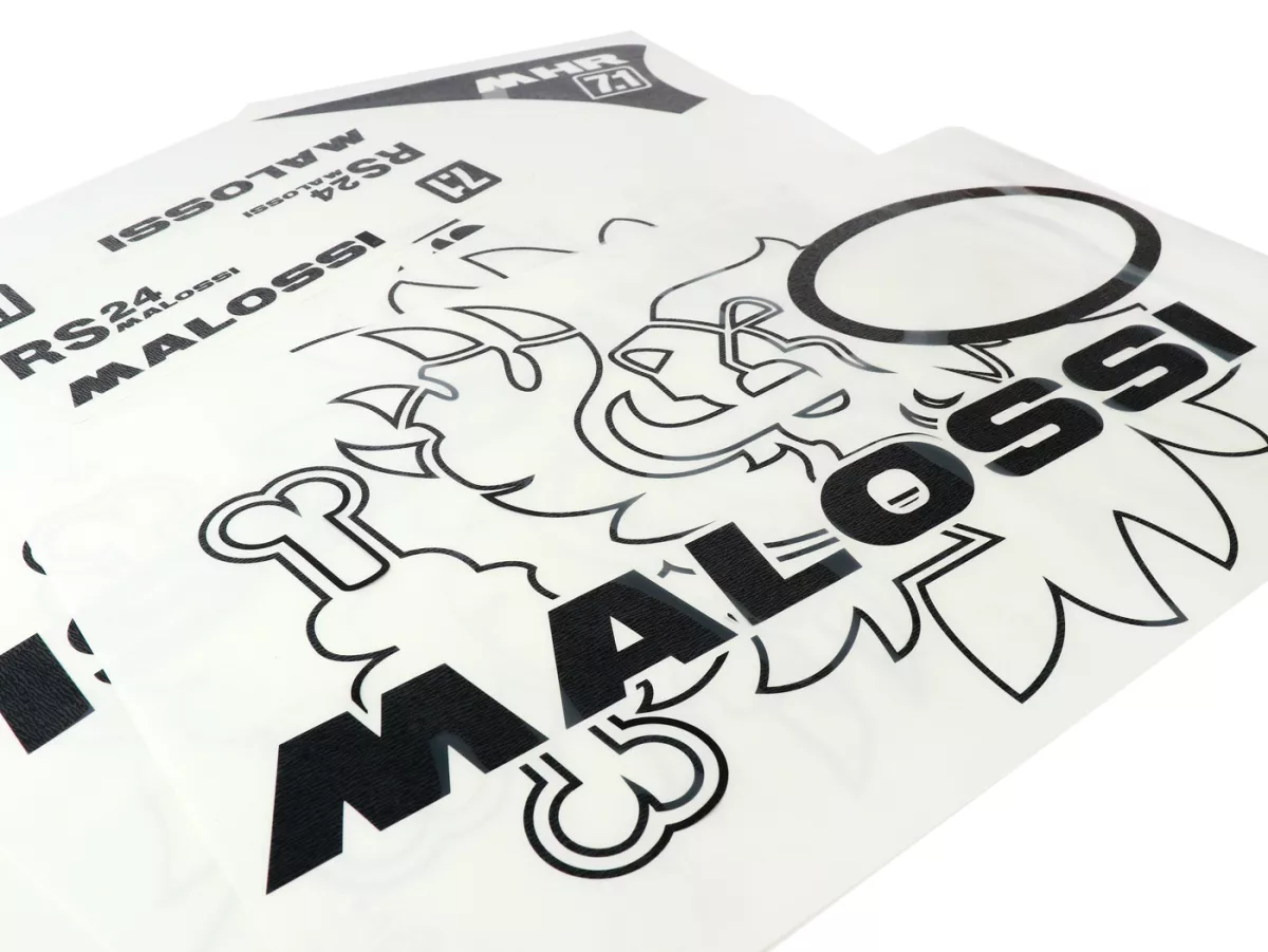 Kit autocollants Trophée -MALOSSI- Vespa