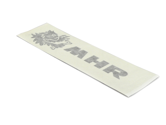 Sticker -MALOSSI lion MHR- 166mm - black