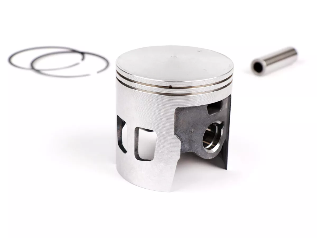 Piston -MALOSSI 177 SPORT cast iron- Vespa PX125/PX150 - 2 piston rings - Ø63.0mm