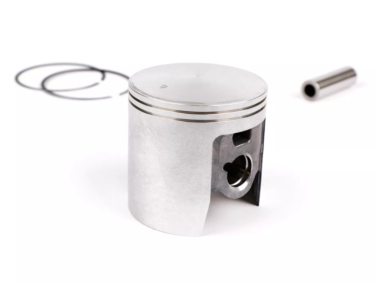 Piston -MALOSSI 177 SPORT cast iron- Vespa PX125/PX150 - 2 piston rings - Ø63.0mm