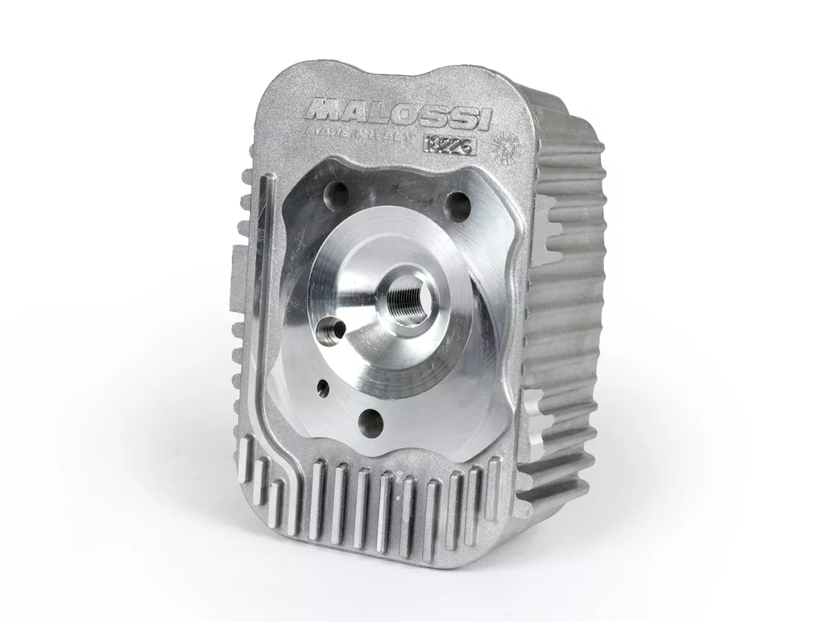 Cylinder head -MALOSSI- CVF Ø47mm- Piaggio Ciao, Bravo, Si, Boxer ( Central spark plug )