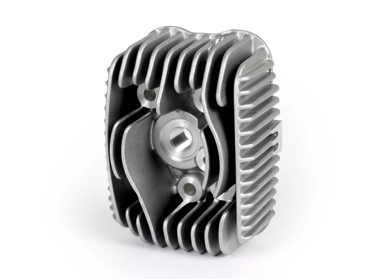 Cylinder head -MALOSSI- CVF Ø47mm- Piaggio Ciao, Bravo, Si, Boxer ( Central spark plug )
