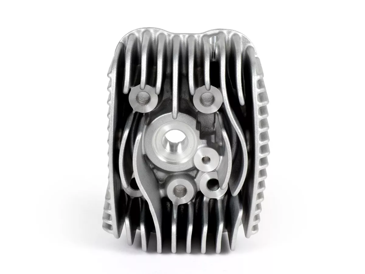 Cylinder head -MALOSSI- CVF Ø47mm- Piaggio Ciao, Bravo, Si, Boxer ( Central spark plug )