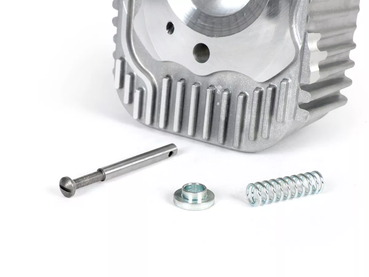 Cylinder head -MALOSSI- CVF Ø47mm- Piaggio Ciao, Bravo, Si, Boxer ( Central spark plug )