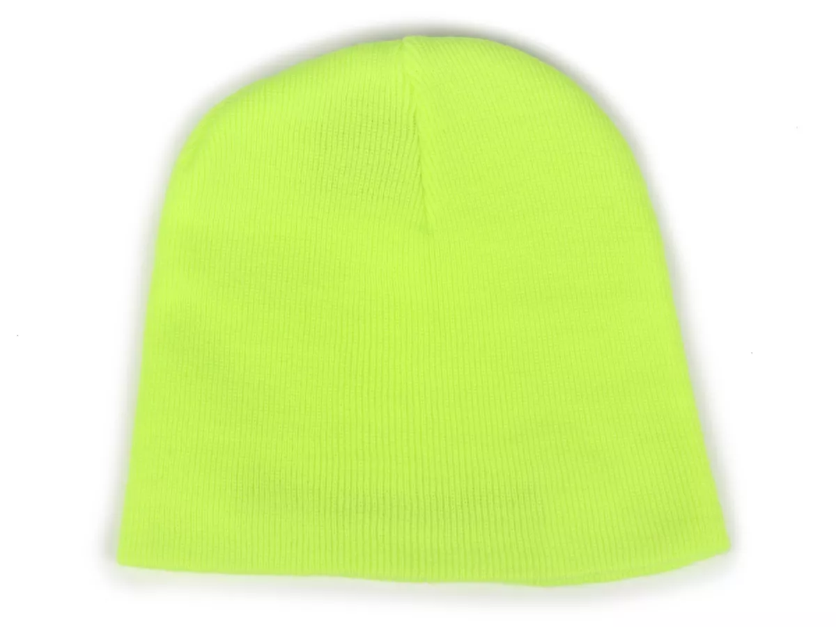 Cap -MALOSSI- Yellow - One Size - knitted