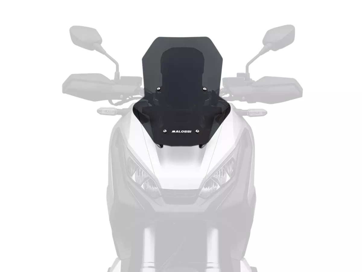 Kaca depan -MALOSSI MHR, w = 340mm, h = 450mm- HONDA X-ADV 750 yaitu 4T LC 2017->