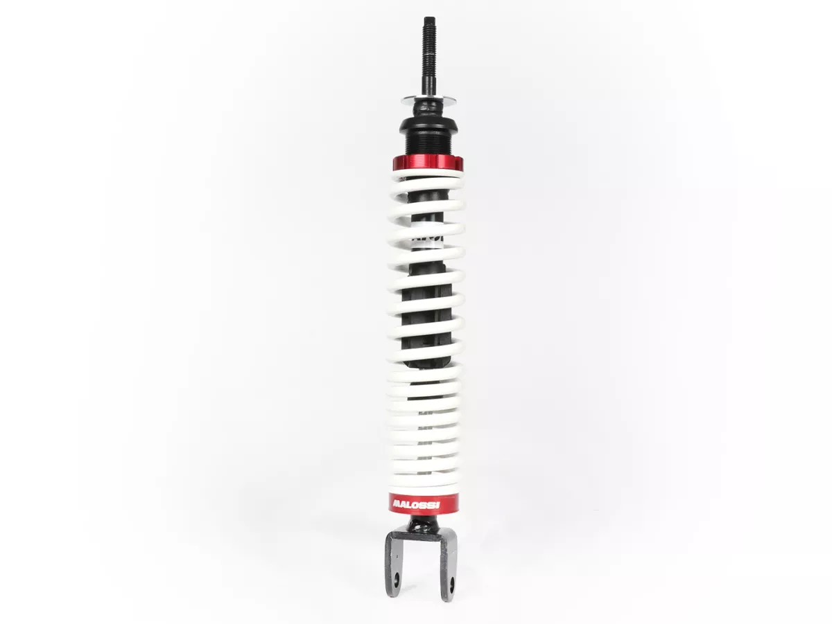 Shock absorber rear -MALOSSI RS1 320mm- VESPA - PIAGGIO - GILERA - APRILIA - 35mm longer