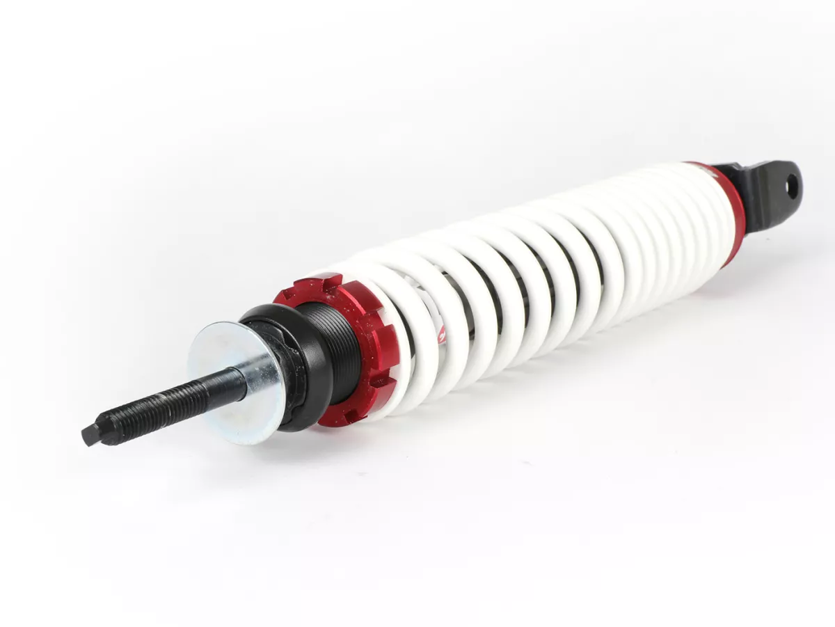 Shock absorber rear -MALOSSI RS1 320mm- VESPA - PIAGGIO - GILERA - APRILIA - 35mm longer