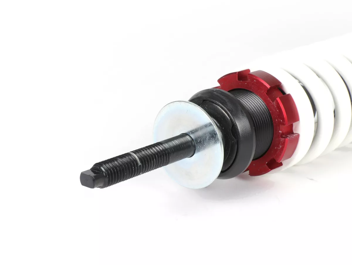 Shock absorber rear -MALOSSI RS1 320mm- VESPA - PIAGGIO - GILERA - APRILIA - 35mm longer