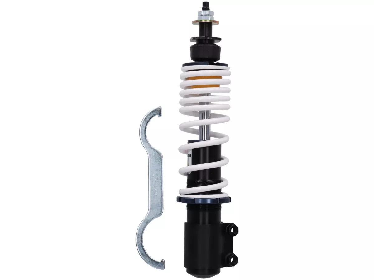 Schokdemper voor -MALOSSI RS24, 227mm- VESPA 125-300cc, Sei Giorni, 946, GT, GTL, GTV, GTS, GTS Super, GTS Super Sport, GTS Touring, Pimavera, Sprint