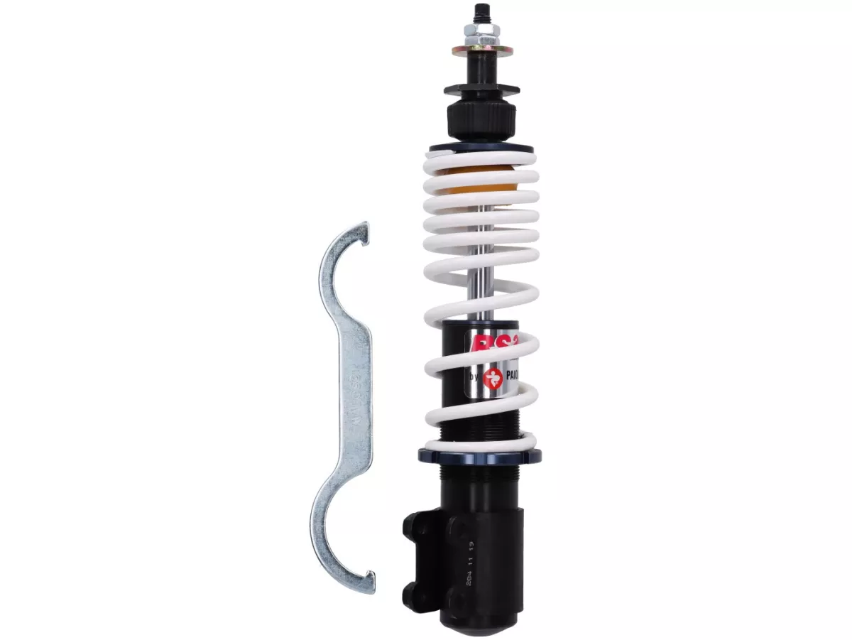 Schokdemper voor -MALOSSI RS24, 227mm- VESPA 125-300cc, Sei Giorni, 946, GT, GTL, GTV, GTS, GTS Super, GTS Super Sport, GTS Touring, Pimavera, Sprint