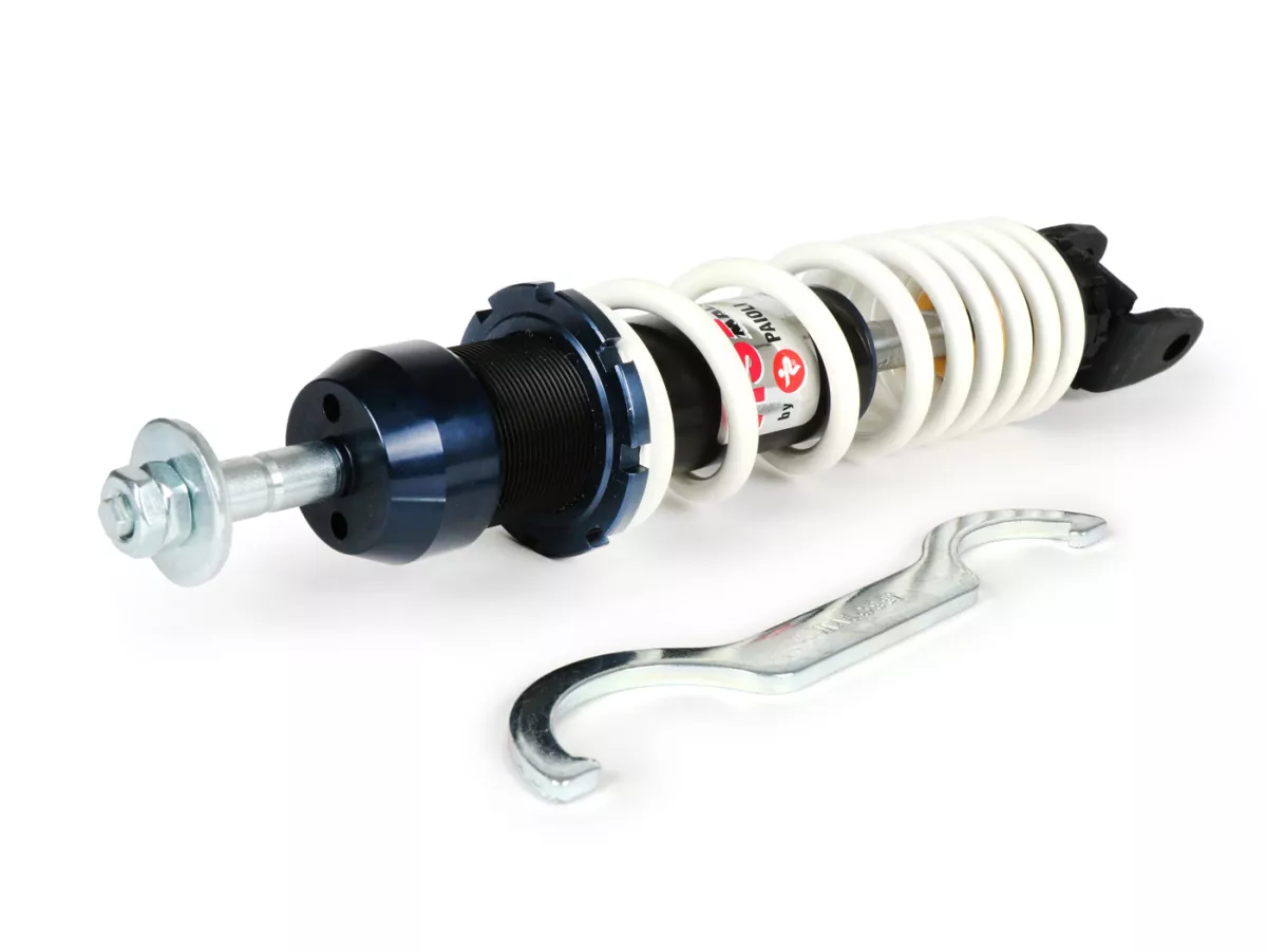 Shock absorber rear -MALOSSI RS24, 285mm- Piaggio 50-180 cc 2-stroke