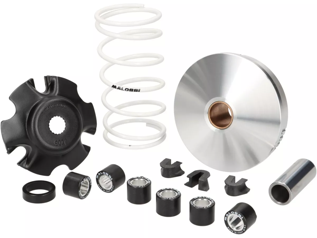 Variateur -MALOSSI Multivar 2000- Piaggio 50 ccm 4-takt HiPer-4 - Vespa Primavera 50cc 4T 3V/4V, Sprint 50 4T 3V/4V, S50 4V 4T (Euro2, motor C532M), ET4 50, Piaggio LX 50 4T, Fly 50 4T AC, Piaggio New Fly 50 4T AC, Liberty50 4T, ZIP 50 4T iGet, Aprilia S