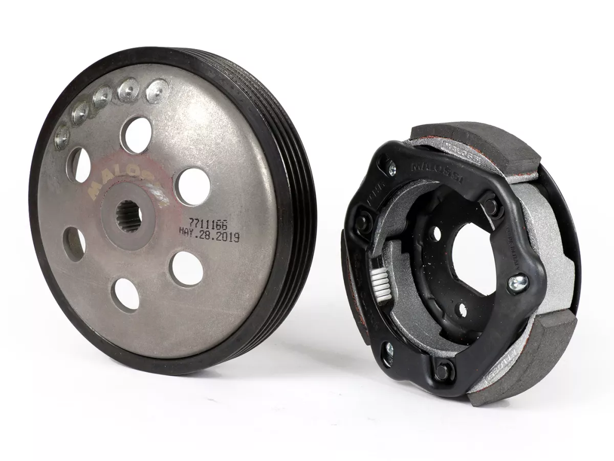 Kit embrayage -MALOSSI Delta System Clutch Ø107mm- Minarelli vertical/horizontal 50cc 2T AC /LC, Minarelli 50cc 4T