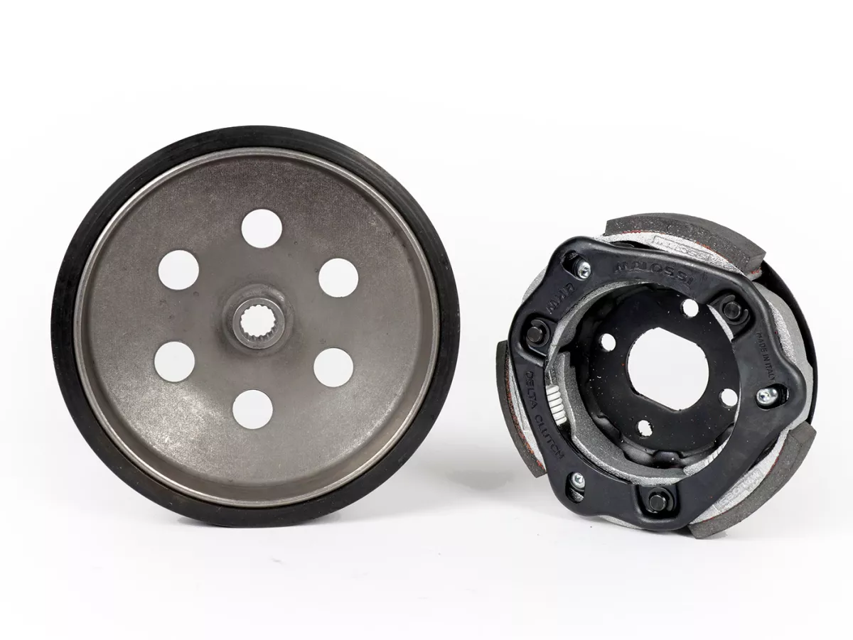 Kit embrayage -MALOSSI Delta System Clutch Ø107mm- Minarelli vertical/horizontal 50cc 2T AC /LC, Minarelli 50cc 4T