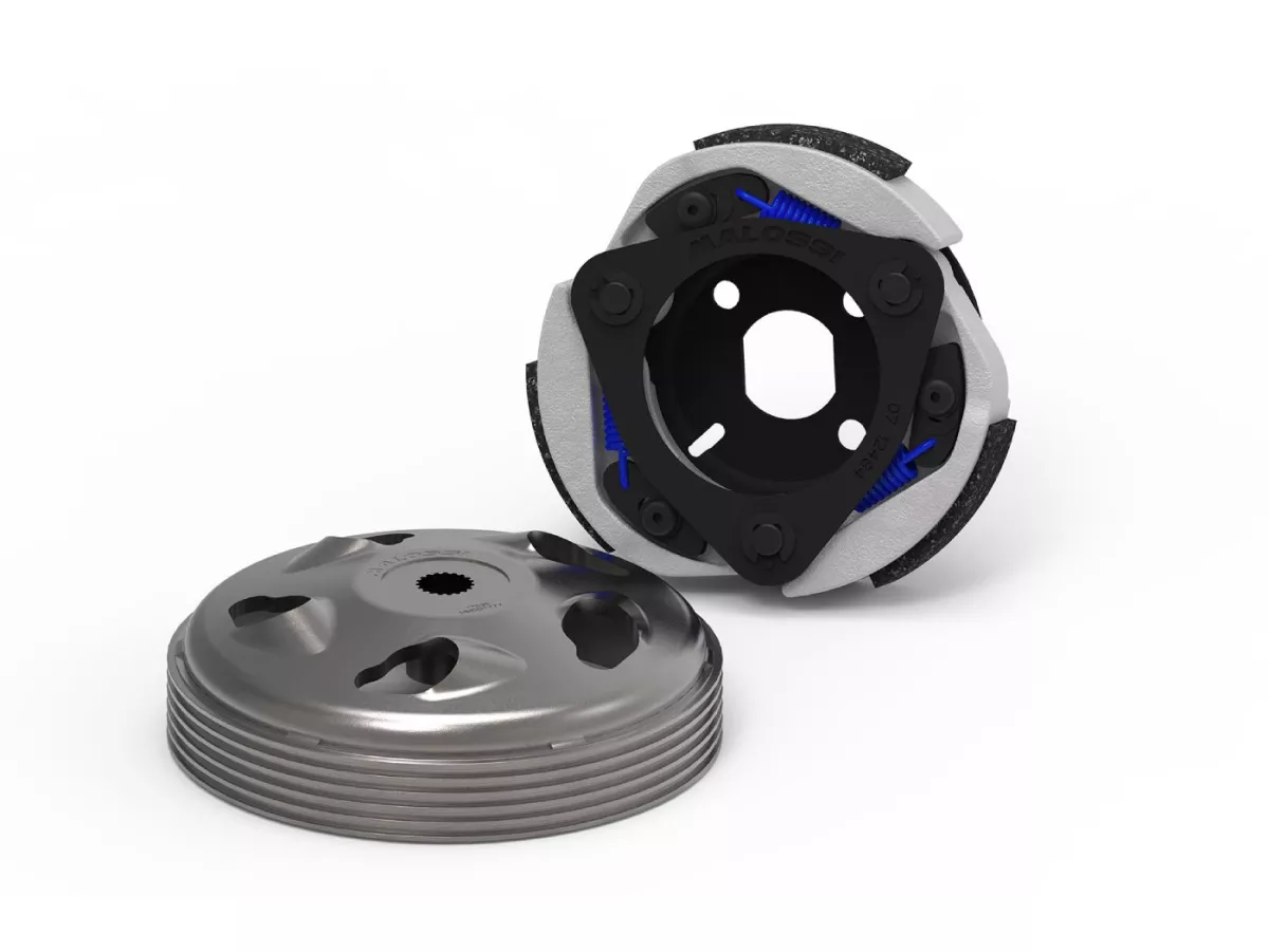 Set kopling -MALOSSI Maxi Delta Clutch System Ø 125mm- BENELLI, CF MOTO, GARELL, HONDA, KAWASAKI, KEEWAY, KYMCO, LAMBRETTA, MALAGUTI, OVER, PEUGEOT, SYM, WT MOTORS 125-200ccm