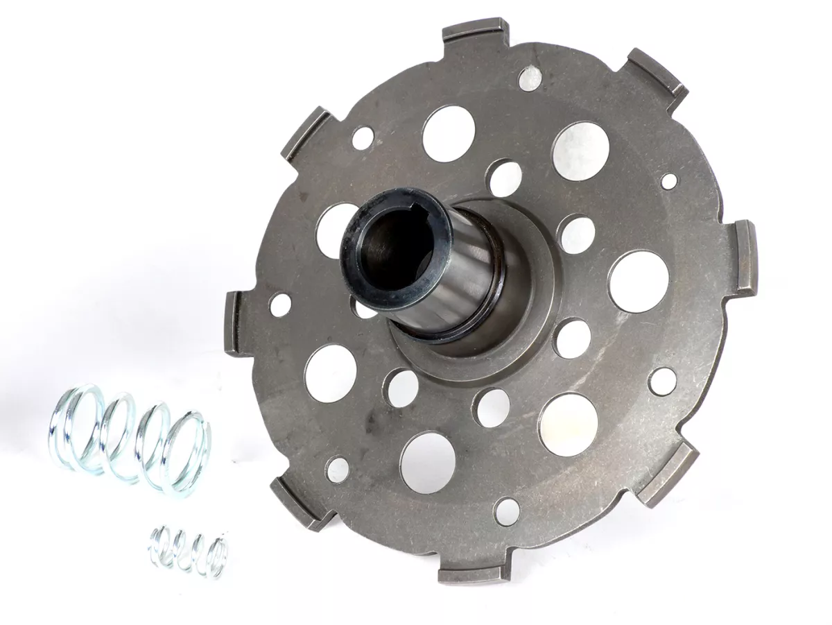 Embrague -MALOSSI Power Up Clutch Ø109.5mm Vespa tipo 7 muelles (Rally200, PX200, T5 125cc)- 4 discos (completo)