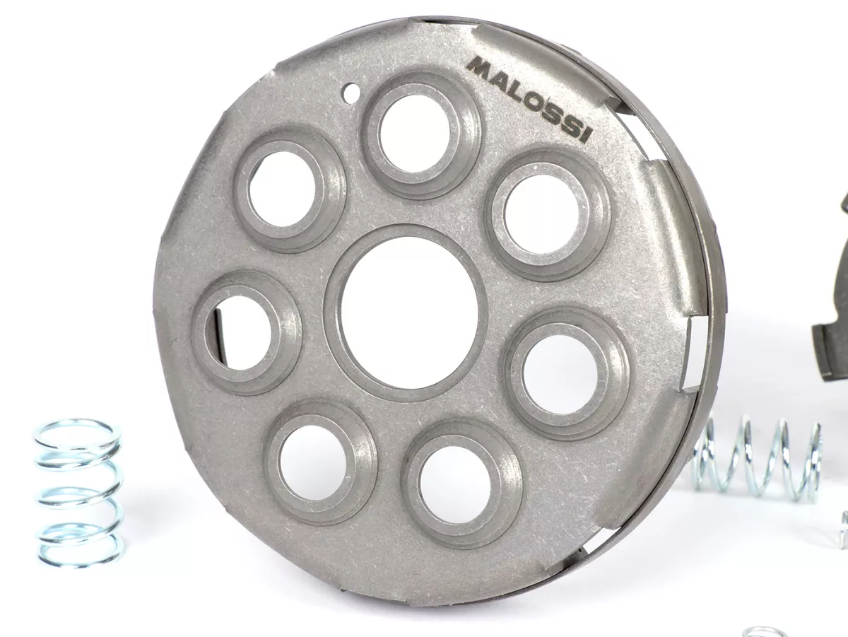 Embrague -MALOSSI Power Up Clutch Ø109.5mm Vespa tipo 7 muelles (Rally200, PX200, T5 125cc)- 4 discos (completo)