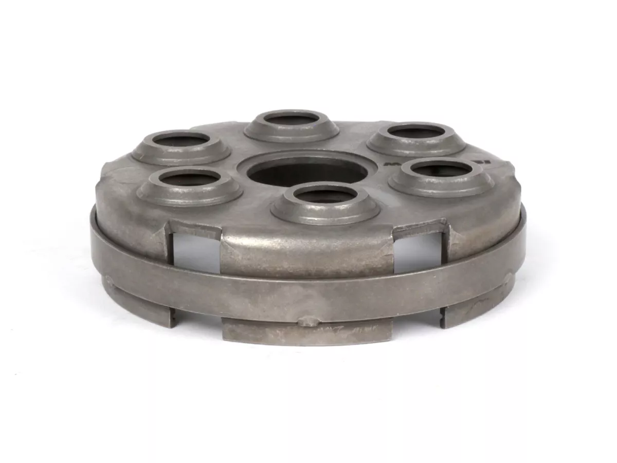 Embrayage -MALOSSI Power Up Clutch Ø98,5mm Vespa type 6 ressorts (PX80, PX125, PX150)- 4 disques (complet)