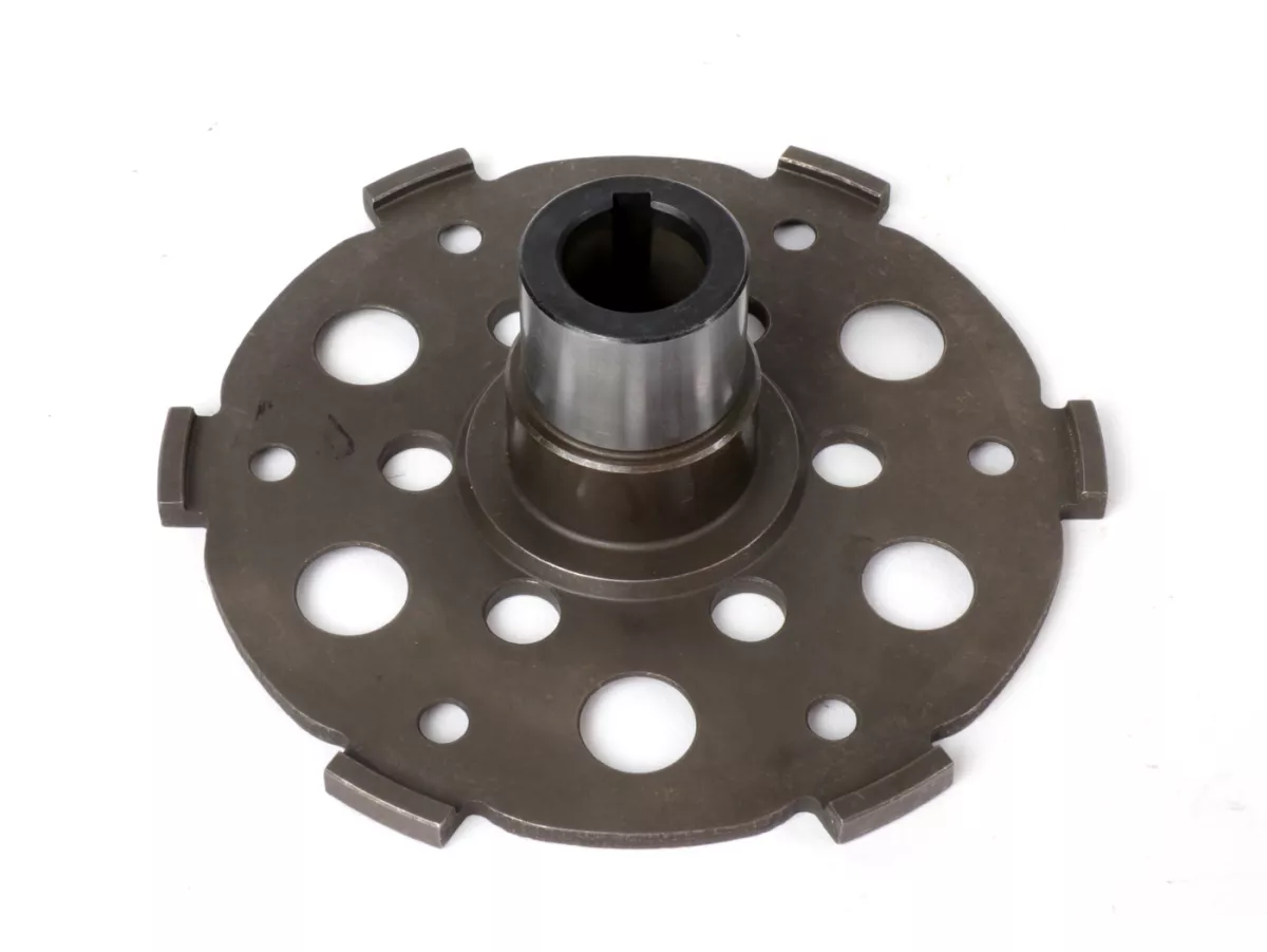 Embrayage -MALOSSI Power Up Clutch Ø98,5mm Vespa type 6 ressorts (PX80, PX125, PX150)- 4 disques (complet)