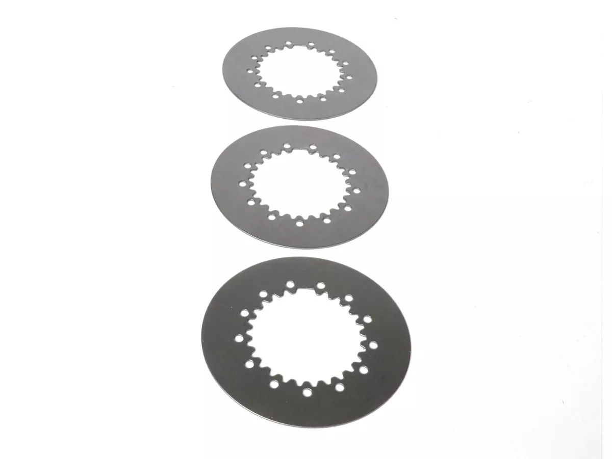 Embrayage -MALOSSI Power Up Clutch Ø98,5mm Vespa type 6 ressorts (PX80, PX125, PX150)- 4 disques (complet)