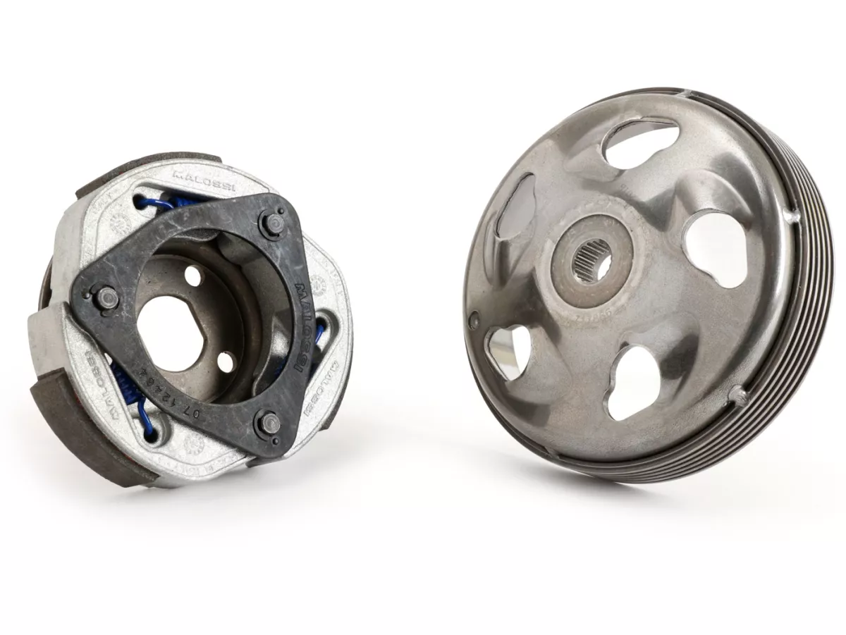 Embrague incl. campana de embrague -MALOSSI Fly System- Honda 150cc (tipo FES, NES), YAMAHA Aerox 155 NVX (2017-, Euro4), NMax 125 (-2016, Euro3, E353E), NMax 125 (2017-, Euro4, E3X7E), NMax 155 (-2016, Euro3), NMax 155 (2017-, Euro4), Tricity 125 (2017-,