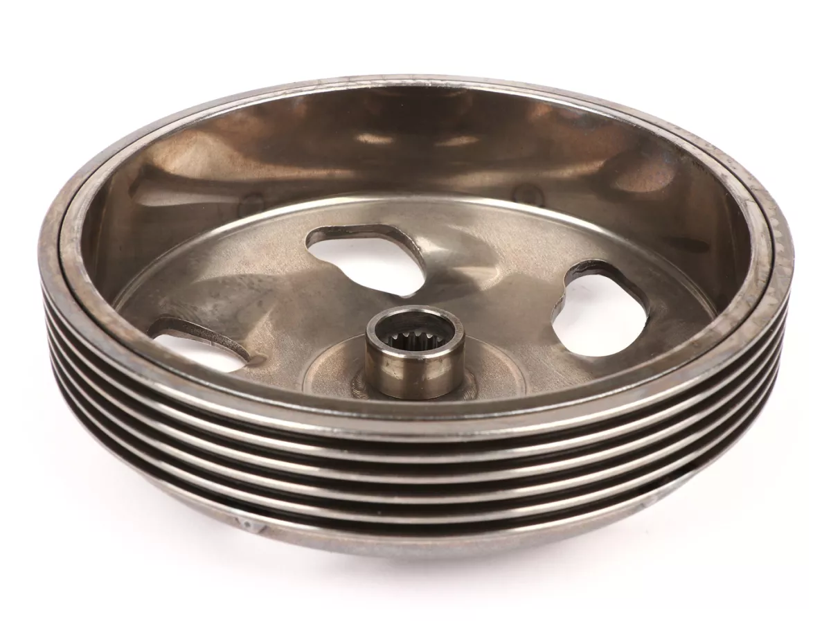 Koppeling incl. koppelingsklok -MALOSSI Delta System- Honda 150cc (type FES, NES), YAMAHA Aerox 155 NVX (2017-, Euro4), NMax 125 (-2016, Euro3, E353E), NMax 125 (2017-, Euro4, E3X7E), NMax 155 (-2016, Euro3), NMax 155 (2017-, Euro4), Tricity 125 (2017-,