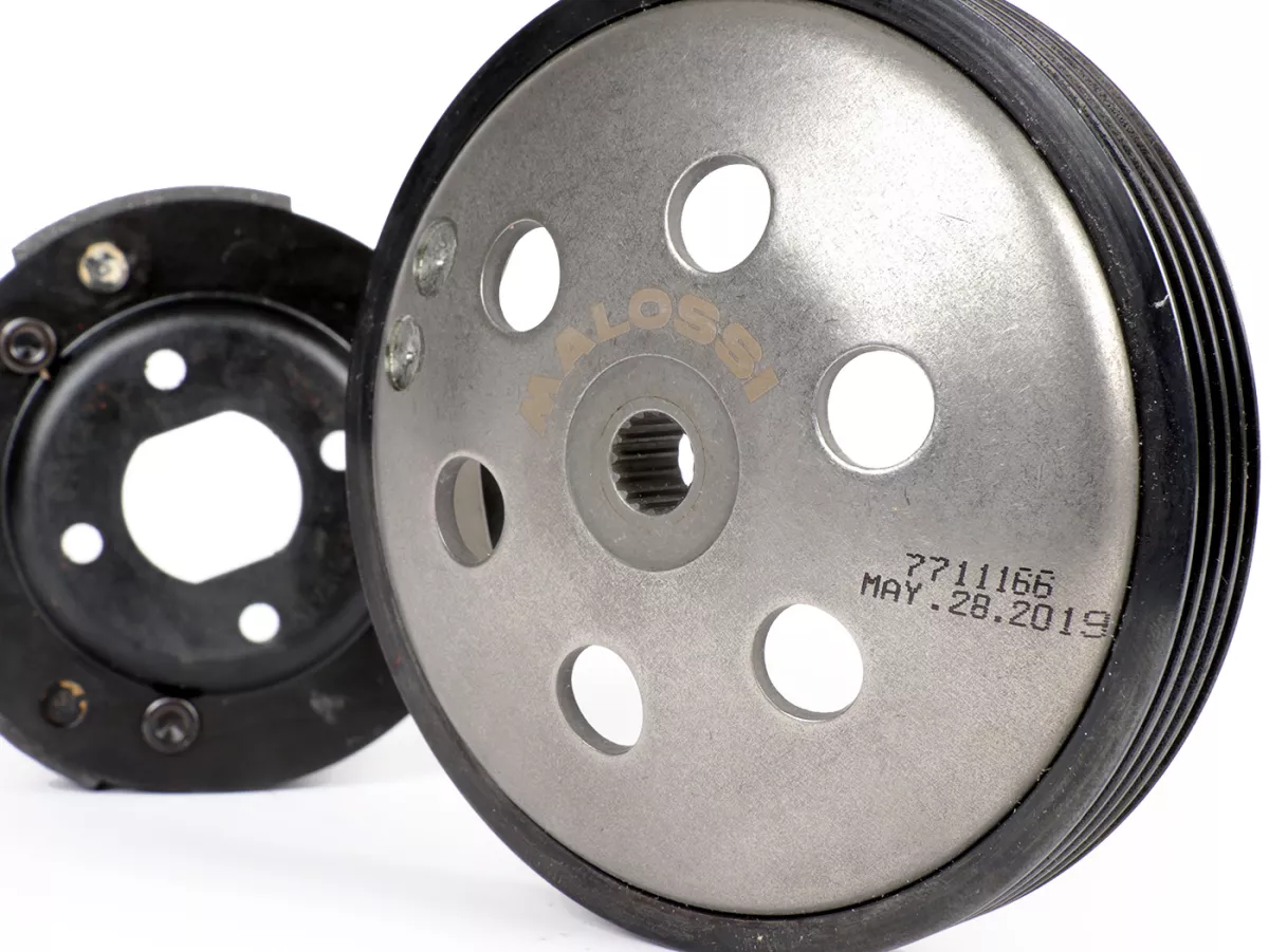 Juego embrague -MALOSSI Delta System Clutch Ø107mm- Minarelli vertical 50cc 2T AC Euro 2