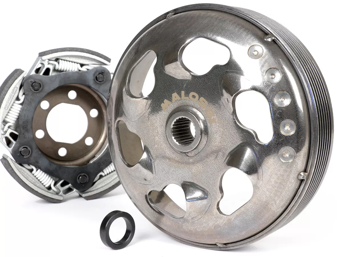 Koppelingsset -MALOSSI- Maxi Fly System Ø 160mm- PIAGGIO 400-500cc, BMW 400cc, APRILIA 400-500cc, GILERA 500cc, PEUGEOT 400-500cc, MALAGUTI 500cc