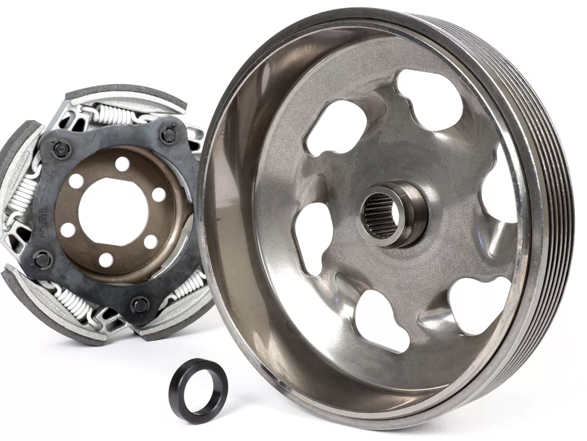 Koppelingsset -MALOSSI- Maxi Fly System Ø 160mm- PIAGGIO 400-500cc, BMW 400cc, APRILIA 400-500cc, GILERA 500cc, PEUGEOT 400-500cc, MALAGUTI 500cc
