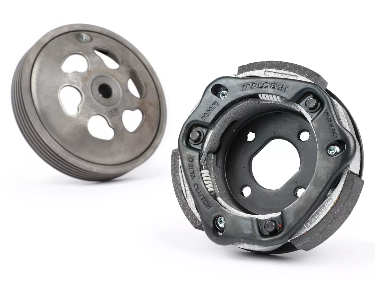 Juego embrague -MALOSSI Delta System Clutch Ø107mm- GILERA/PIAGGIO/VESPA/PEUGEOT/KYMCO/SYM/HONDA/GY6 50cc 2T/4T AC /LC