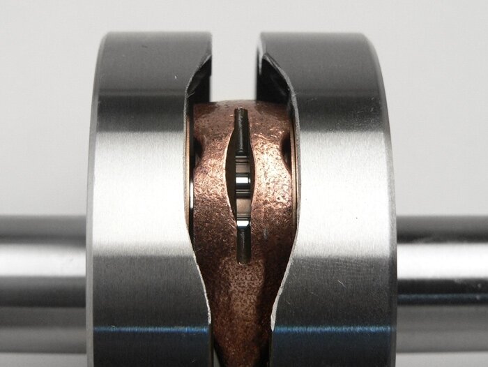 Cigüeñal -MALOSSI MHR- Minarelli 50 ccm horizontal (para bulón de 12mm)