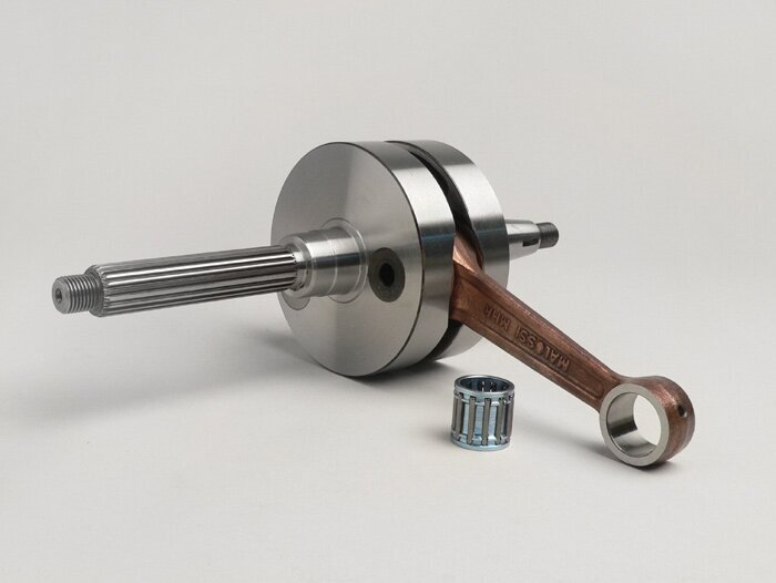 Cigüeñal -MALOSSI MHR, carrera 52mm, biela 105mm (std), Ø=90mm carrillos- Piaggio Maxi 2 tiempos- Piaggio Hexagon 125EX, 150EX, 125LX, 180LXT, SKR125, SKR150, TPH125, Skipper125, Skipper150, Gilera Runner 125FX, 180FXR, Italjet Dragster 125, 180, Aprilia