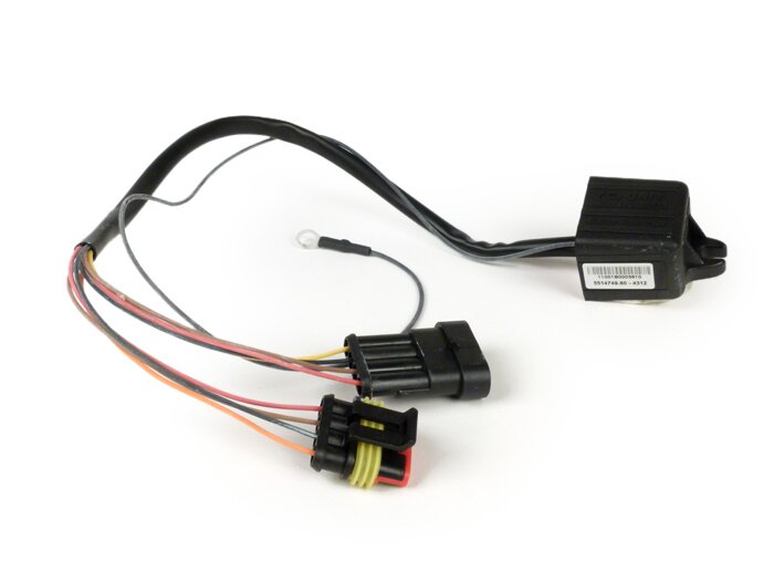 Emulador Lambda -MALOSSI TC Unidad Controlador O2- Piaggio Quasar/HPE 250/300 LC es decir, Aprilia SCARABEO Light 250 ie 4T LC 2007->, Aprilia SPORTCITY 250 ie 4T LC euro 3 (PIAGGIO M288M), Derbi RAMBLA 250 ie 4T LC euro 3, Gilera NEXUS 250 ie 4T LC eu