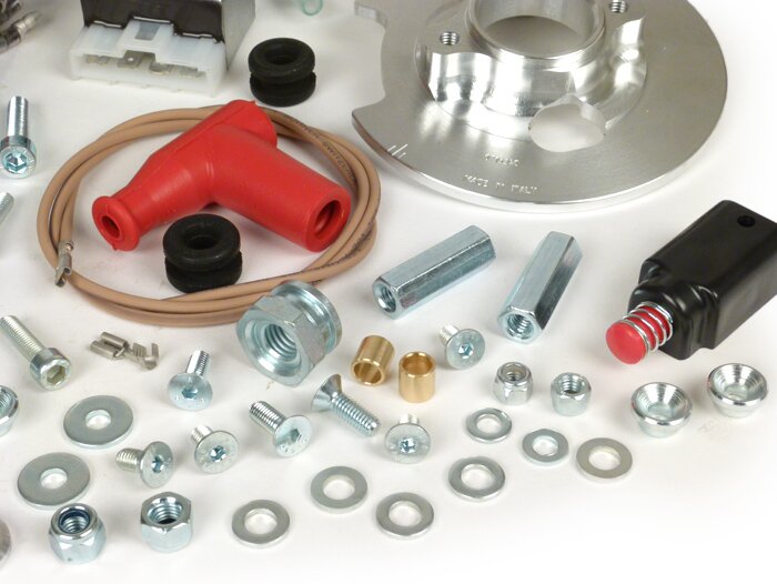 Accensione -MALOSSI VesPower MK2- Vespa V50, V90, PV125, ET3, PK S (cono 19mm) - Modelli con luce freno