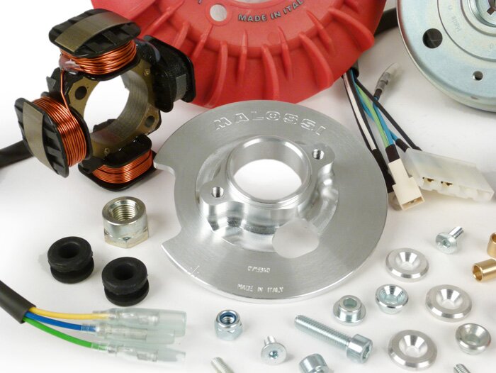 Ignition -MALOSSI VesPower MK2- Vespa PK XL (cone 20/24mm) - moment of inertia 17 kg/cm² (900gr.)
