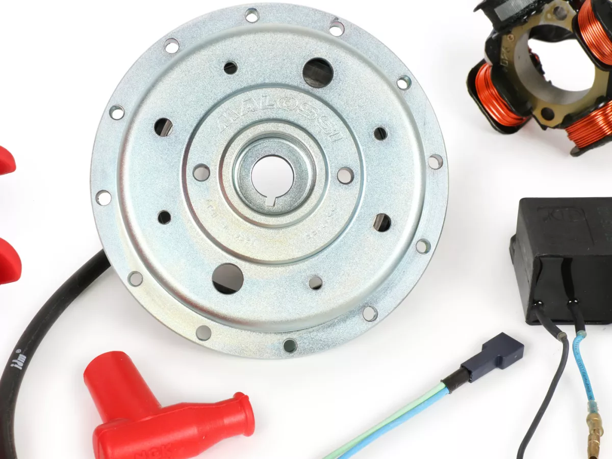 Ignition -MALOSSI VesPower MK2- Vespa PX Elestart- moment of inertia 28 kg/cm² (1200gr.)