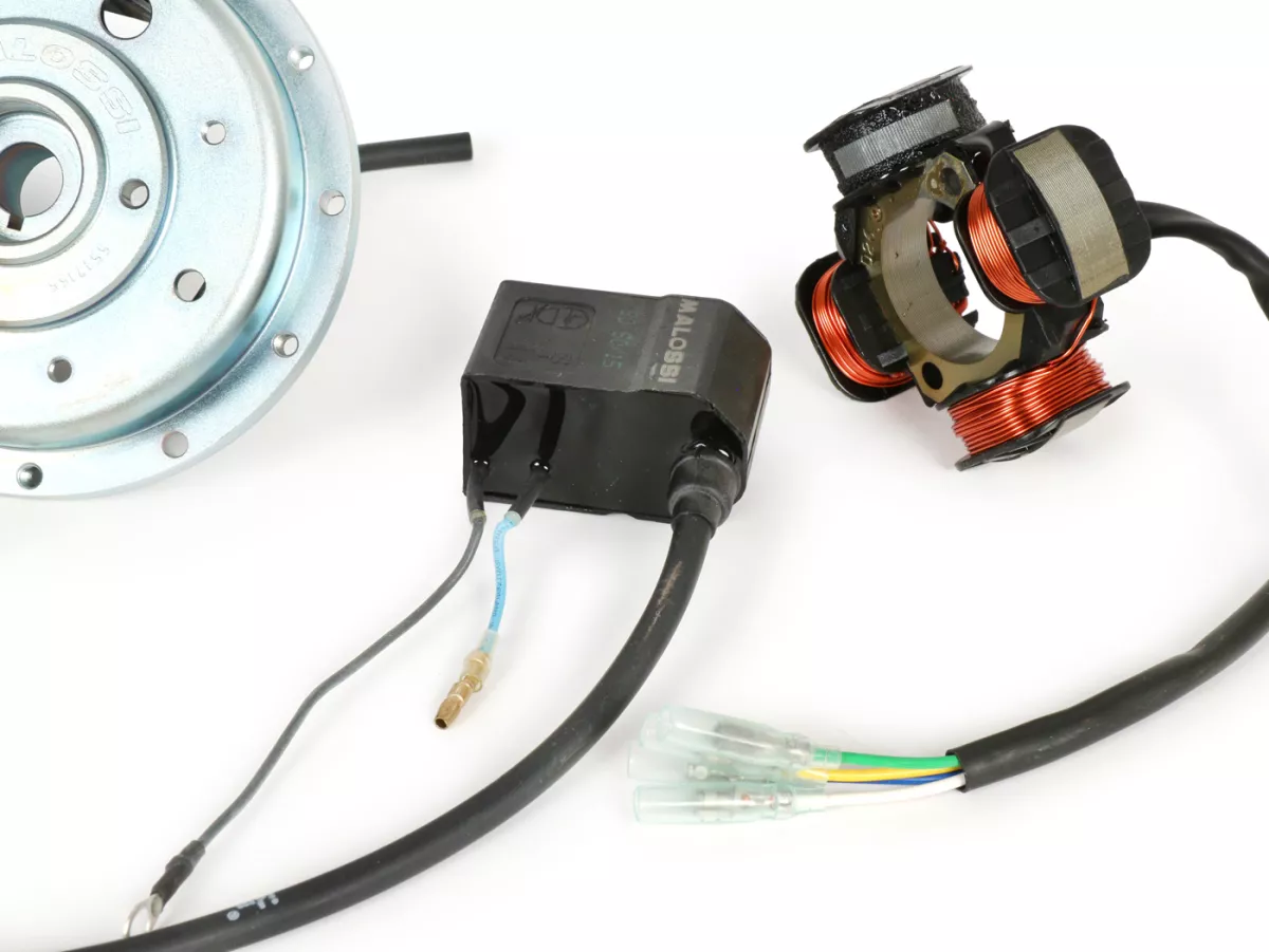 Ignition -MALOSSI VesPower MK2- Vespa PX Elestart- moment of inertia 28 kg/cm² (1200gr.)