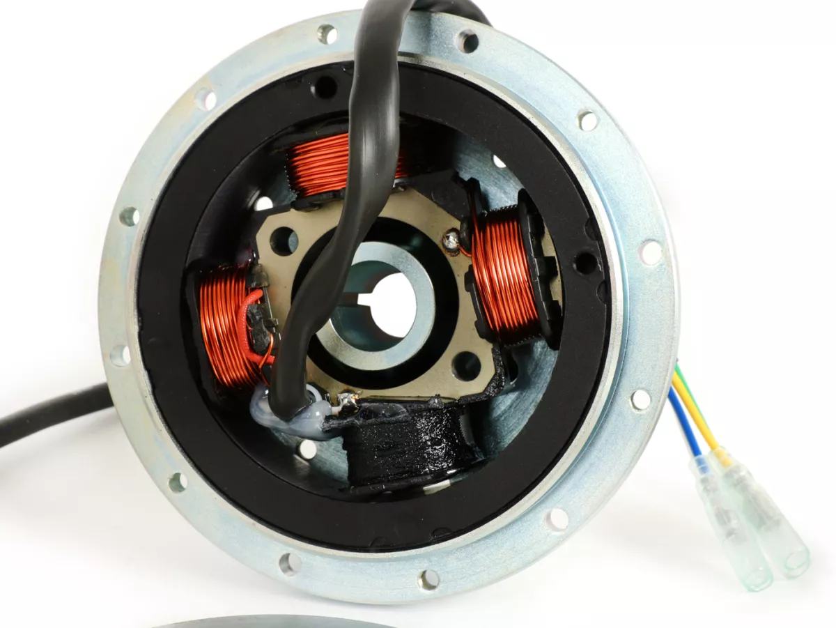 Ignition -MALOSSI VesPower MK2- Vespa PX Elestart- moment of inertia 28 kg/cm² (1200gr.)